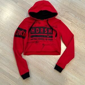Red Headrush Brand Hoodie
